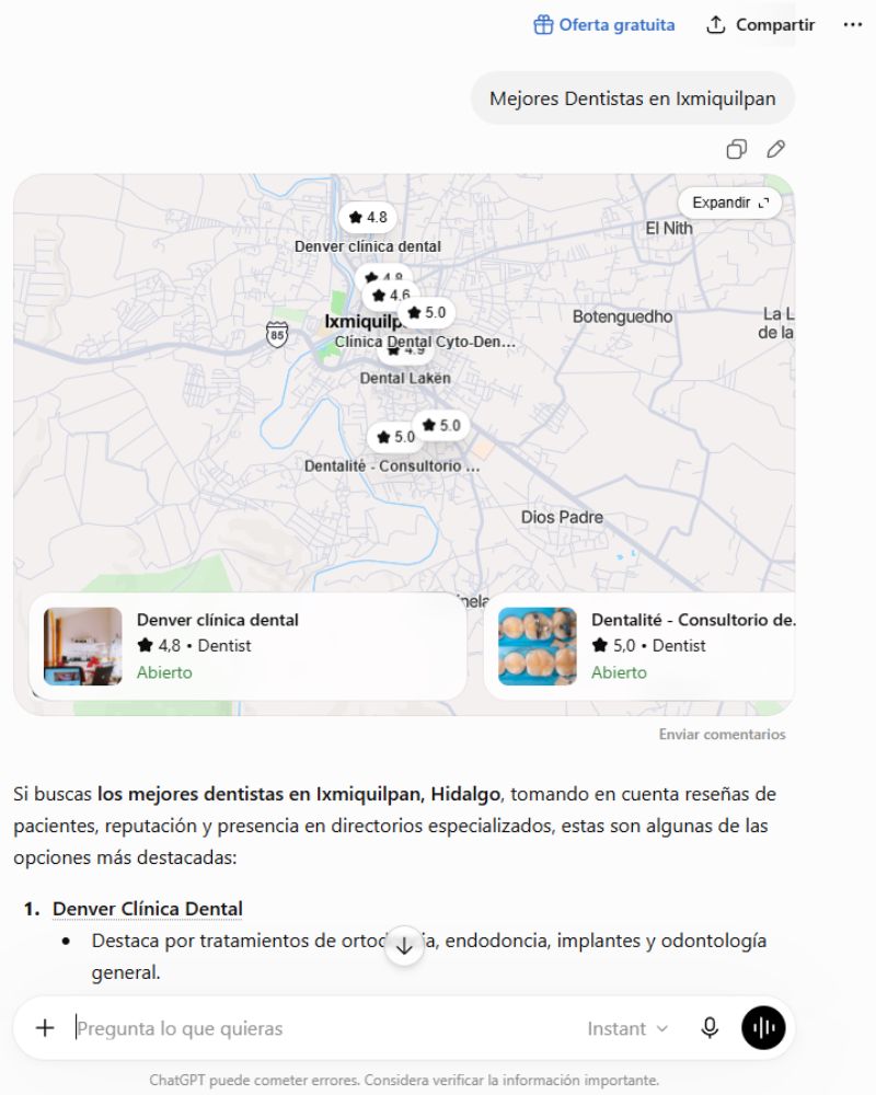 Agencia SEO y posicionamiento en inteligencia artificial en Hidalgo